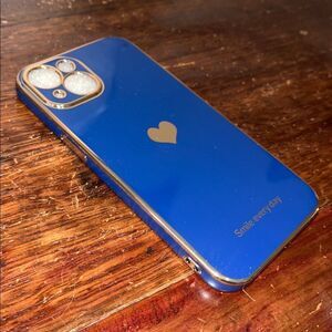 New Iphone 13 Smile Every Day ❤️ Plastic back Phone Case Cover Back Side only